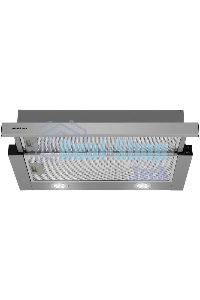 Вытяжка встраиваемая HOMSair FLAT 60 серебристый, 60 см, 520 куб. м/ч, 47 д