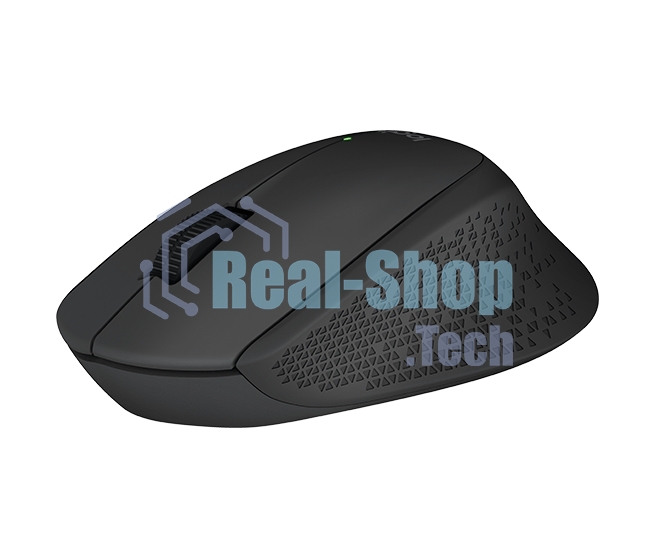 Мышь беспроводная Logitech M280 черный, 1000 dpi, радиоканал, USB, кнопки - 3