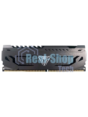Оперативная память Patriot Viper Steel, DDR4, 16GB (1x16 GB), 3200 MHz, CL16, DIMM, радиатор, черный
