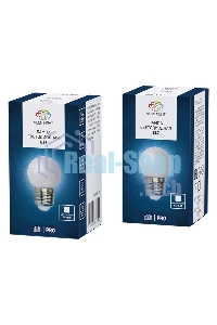 Лампа светодиодная Neon-night d-45 3 LED 1Вт шар . белая E27 25лм 220В