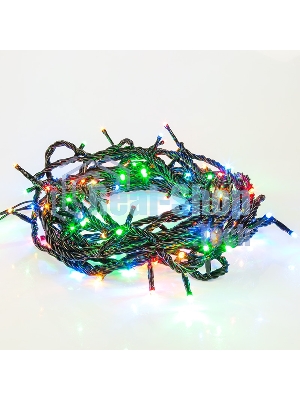 Гирлянда Neon-night ТВИНКЛ ЛАЙТ LED (с контроллером 8 режимов) 20м 200 LED 20Вт 220В IP44 мульти