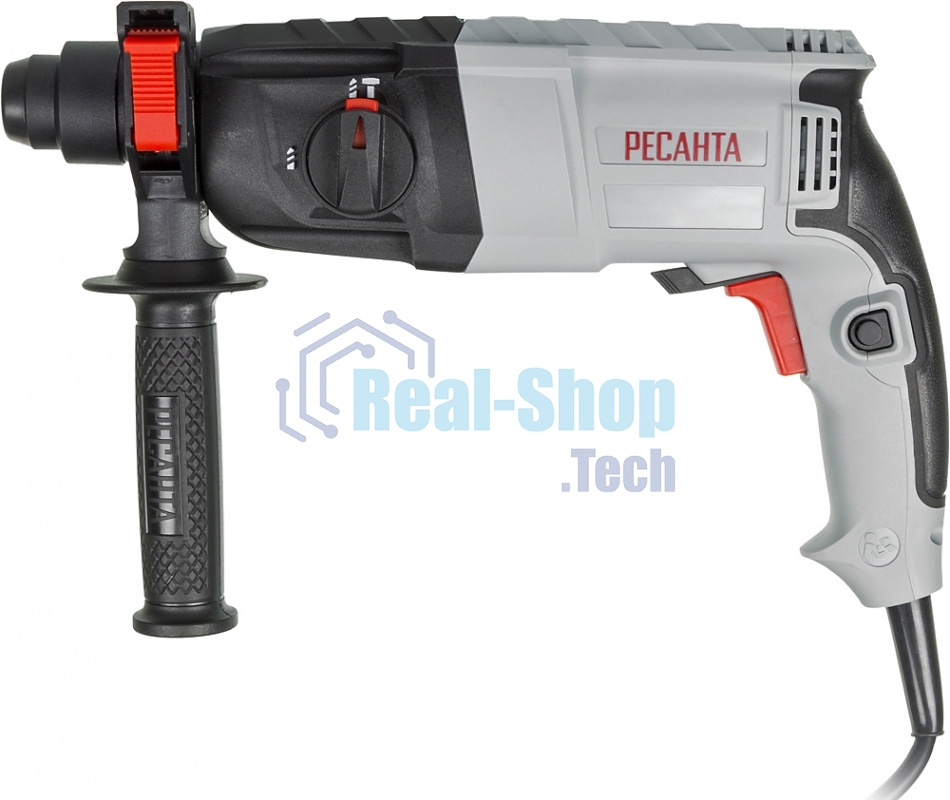 Перфоратор Ресанта П-24-650К патрон:SDS-plus уд.:2.8Дж 650Вт (кейс в комплекте)