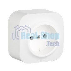 Розетка Legrand 782210 без заземления без шторок (Белая)