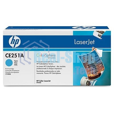 Картридж лазерный HP CE251A голубой для CLJ CM3530/CP3525 7000 стр.