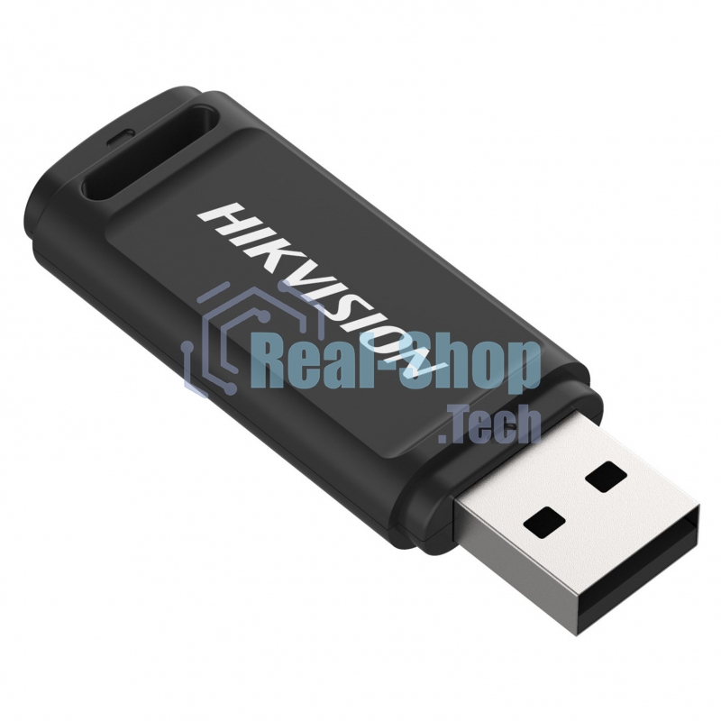 Флешка USB Hikvision M210P (HS-USB-M210P/64G), 64Gb, USB 2.0, R/W 30/15, черный