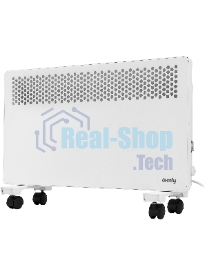 Конвектор электрический Domfy DCW-CH1010, 1000Вт, белый