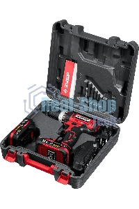 Дрель-шуруповерт аккумуляторная Зубр ДШЛ-145-22, Аккумуляторная, 14,4В, 2 АКБ, Кейс