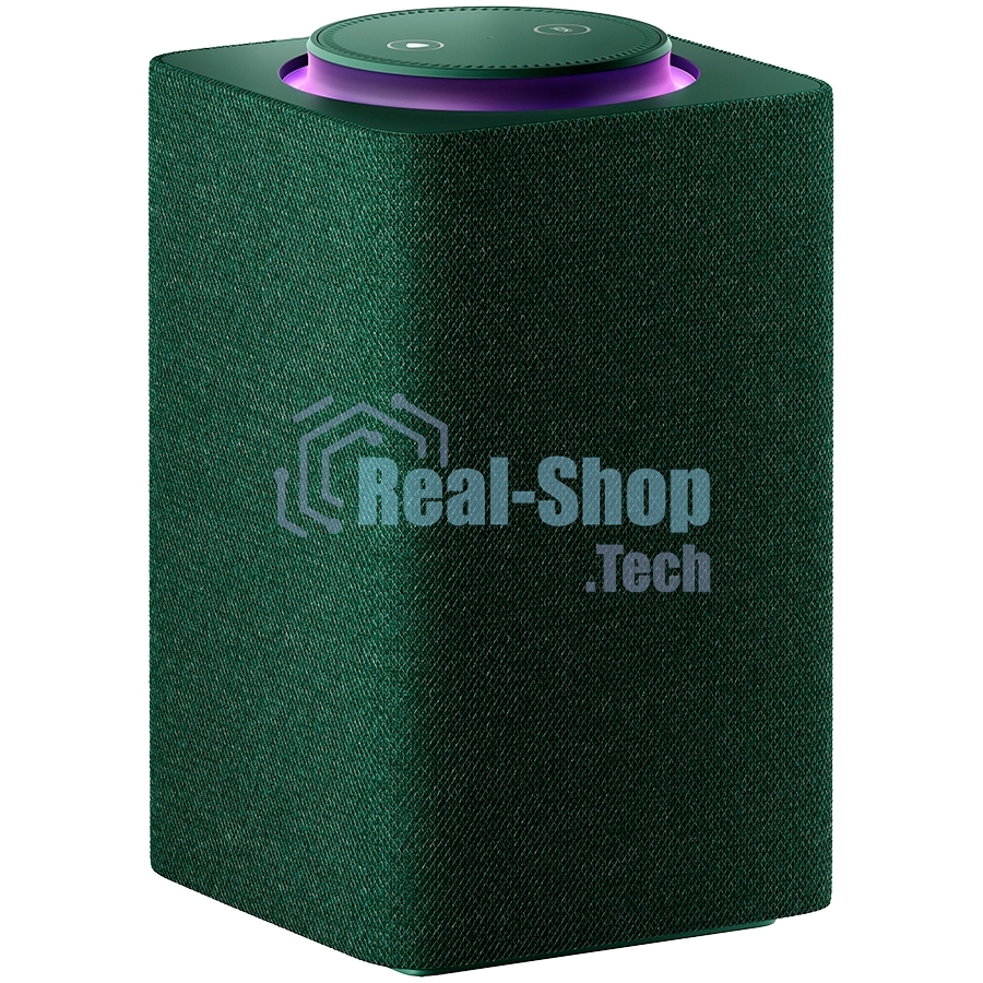 Умная колонка Яндекс Станция Макс, Zigbee, 65Вт, с голосовым ассистентом Алиса на YaGPT, зеленый (YNDX-00053Z)