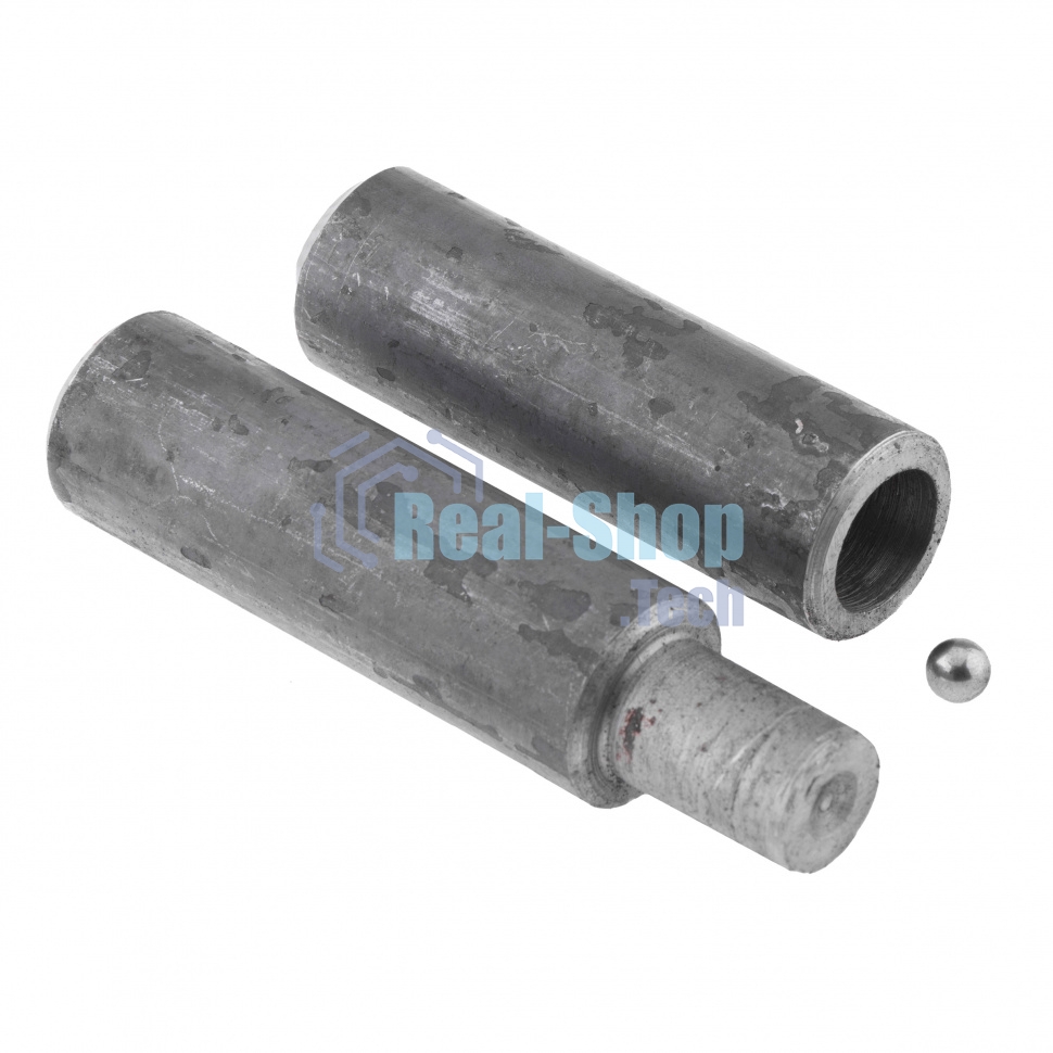 Петля гаражная с шаром Сибртех d 28,140мм, 4 шт.,