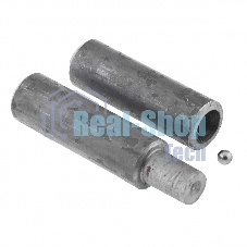 Петля гаражная с шаром Сибртех d 28,140мм, 4 шт.,