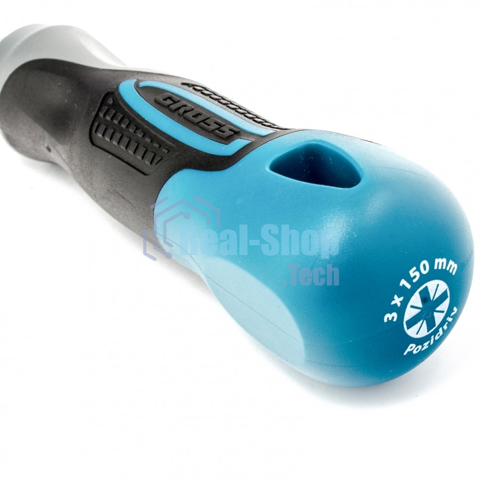 Отвертка Gross 12163 PZ3 x 150 ммS2, трехкомпонентная ручка