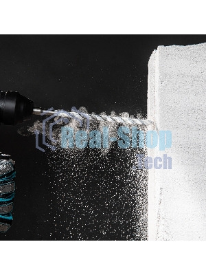 Набор буров Matrix по бетону, 6-8-10х160, 8-10-12х210, 10-12-14х260 мм, зубила 4шт., в боксе