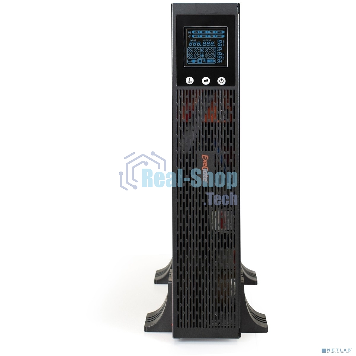 Источник бесперебойного питания Pure Sine Wave ExeGate SinePower UHB-2000.LCD.AVR.C13.RJ.USB.2U 2000VA/1600W,8*C13,RM/Tower