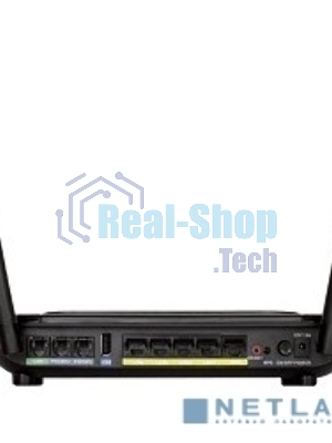 Маршрутизатор беспроводной D-Link DVG-N5402SP/1S/C1A 10/100BASE-TX черный