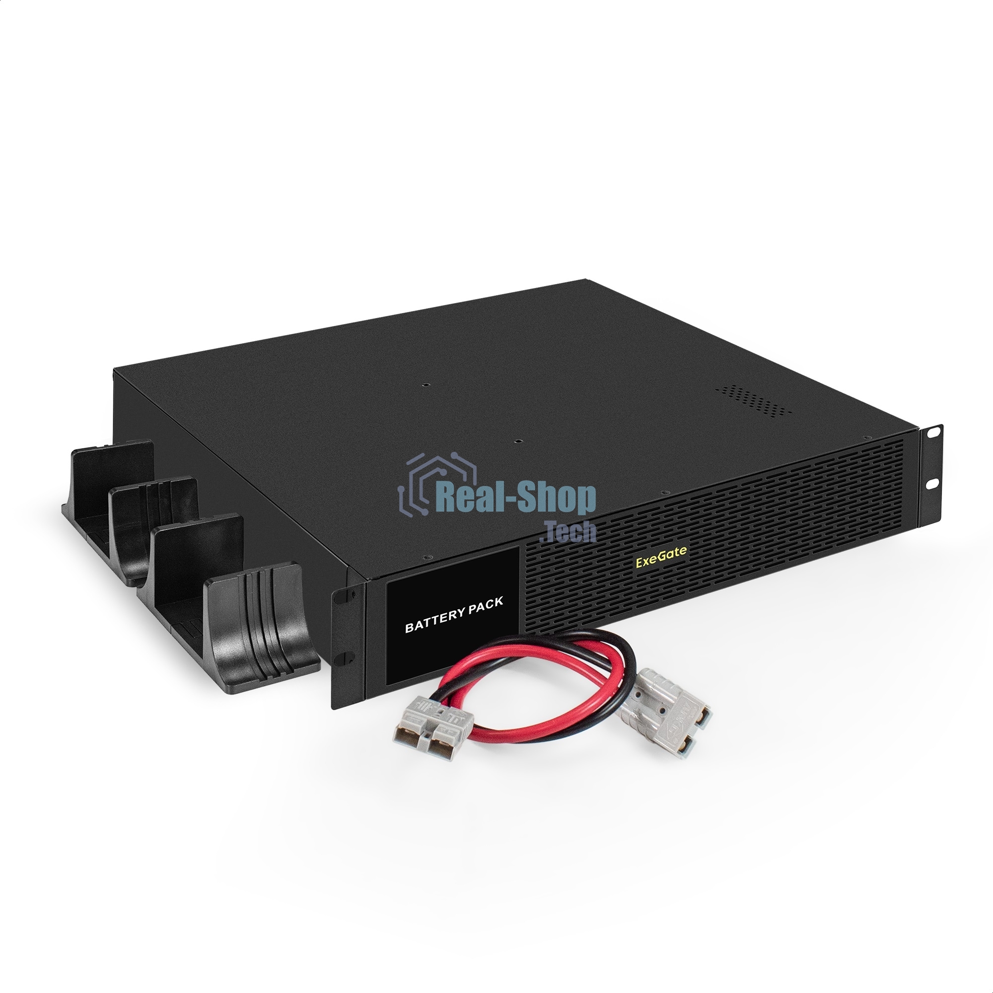Батарейный блок ExeGate PowerExpert BX-2U5000.48V.8S9Ah для UHB-5000 (батареи 12V 9Ah - 8шт, Rackmount 2U/Tower, металлический корпус, черный)