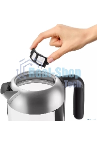 Чайник электрический Philips HD9339/80 1.7 л, 2200 Вт, прозрачный (корпус: стекло)