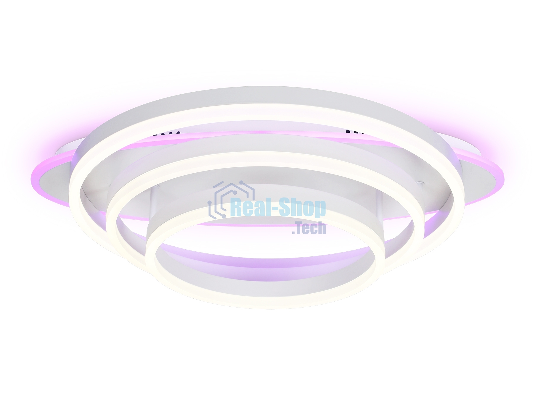 Светильник Ambrella light FA8522 WH белый 146W 3000K-6400K+RGB 560*500*150 (ПДУ РАДИО 2.4G)