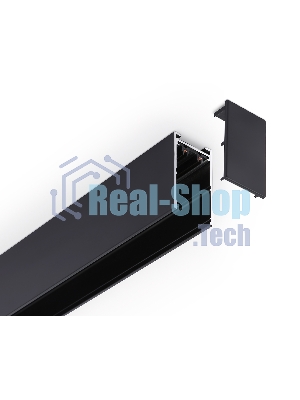 Шинопровод накладной Ambrella light GL1004 BK черный IP20 220V 2000*30.6*56