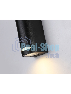 Светильник Ambrella light ST3744/2 BK черный IP54 GU10/2 max 35W 150*68*92