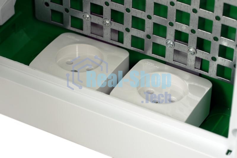 Корпус встраиваемый City9 Box IT 3 ряда 36мод. 2 розетки с бел. дверцей SE EZ9E312P2FIT
