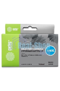 Картридж струйный Cactus CS-CB322N №178XL фото черный (14.6 мл.) для HP PS B8553/C5383/C6383/D5463