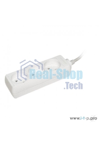 Удлинитель Iek WYP10-06-03-05-N У3 3 места 2Р/5метров 2х0.75 мм2 10А/250 IEK