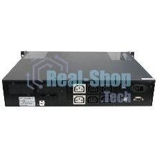 Источник бесперебойного питания Powercom King Pro RM KIN-1200AP LCD 720Вт 1200ВА черный