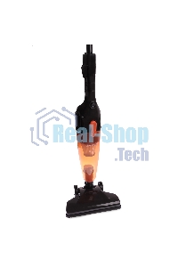 Пылесос вертикальный циклонного типа Endever SkyClean VC-277, темно-серый/оранжевый, мощность 700 Вт, циклонная система фильтрации, 6 шт/уп