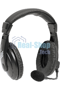 Гарнитура проводная Defender Gryphon 750U USB, черный, 1.8м кабель