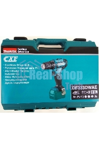Дрель-шуруповерт аккумуляторная Makita DF333DWAE Аккумуляторная, Кейс