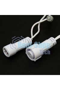 Гирлянда Neon-night Нить 10м, постоянное свечение, белый ПВХ, 230В, цвет: Мультиколор