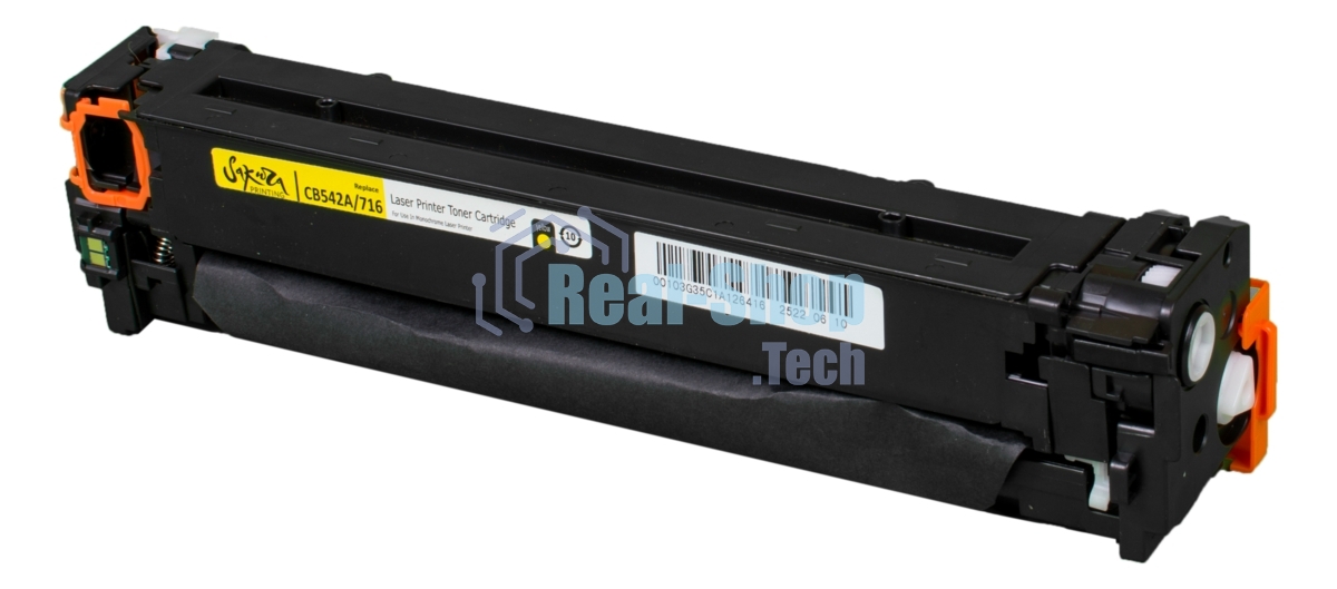 Картридж лазерный Sakura CB542A/716Y для HP Color LJ CM1312MFP/CP1215/CP1515/CP1518, Canon LBP5050, LBP5050n, MF8030Cn, MF8040Cn, MF8050Cn, MF8080Cw 1980B002 желтый, 1500 к.