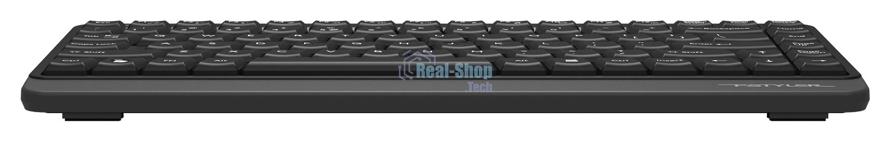 Клавиатура проводная A4Tech Fstyler FKS11, USB, черный/серый