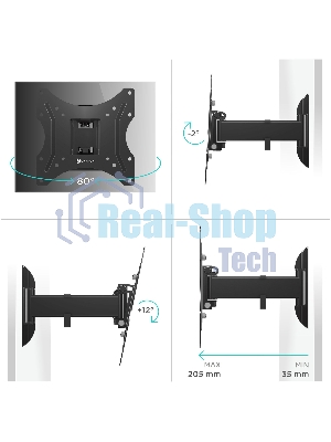 Кронштейн ONKRON M2S для телевизора 17