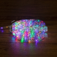 Дюралайт Neon-night LED, фиксинг (2W), 24 LED/м, мультиколор (RYGb), 25 м