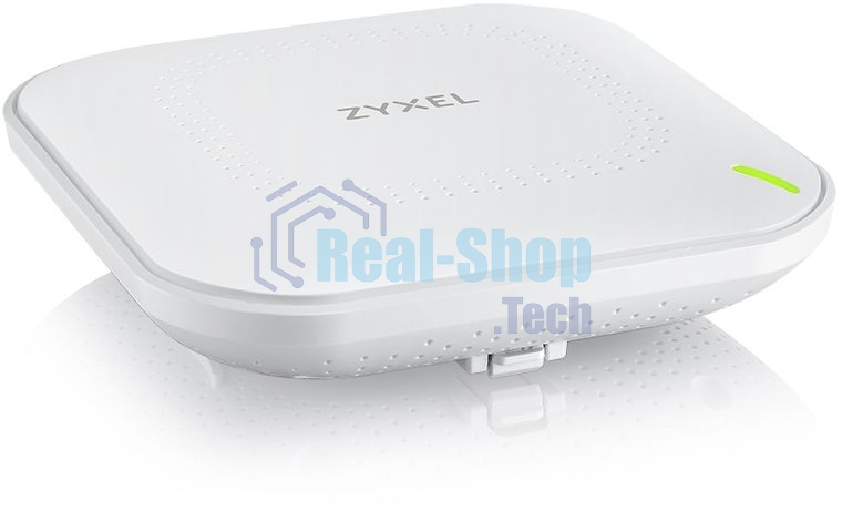 Гибридная точка доступа Zyxel NebulaFlex NWA50AX, WiFi 6, 802.11a/b/g/n/ac/ax (2,4 и 5 ГГц), MU-MIMO, антенны 2x2, до 575+1200 Мбит/с, 1xLAN GE, PoE, без поддержки Captive portal и WPA-Enterprise, защ
