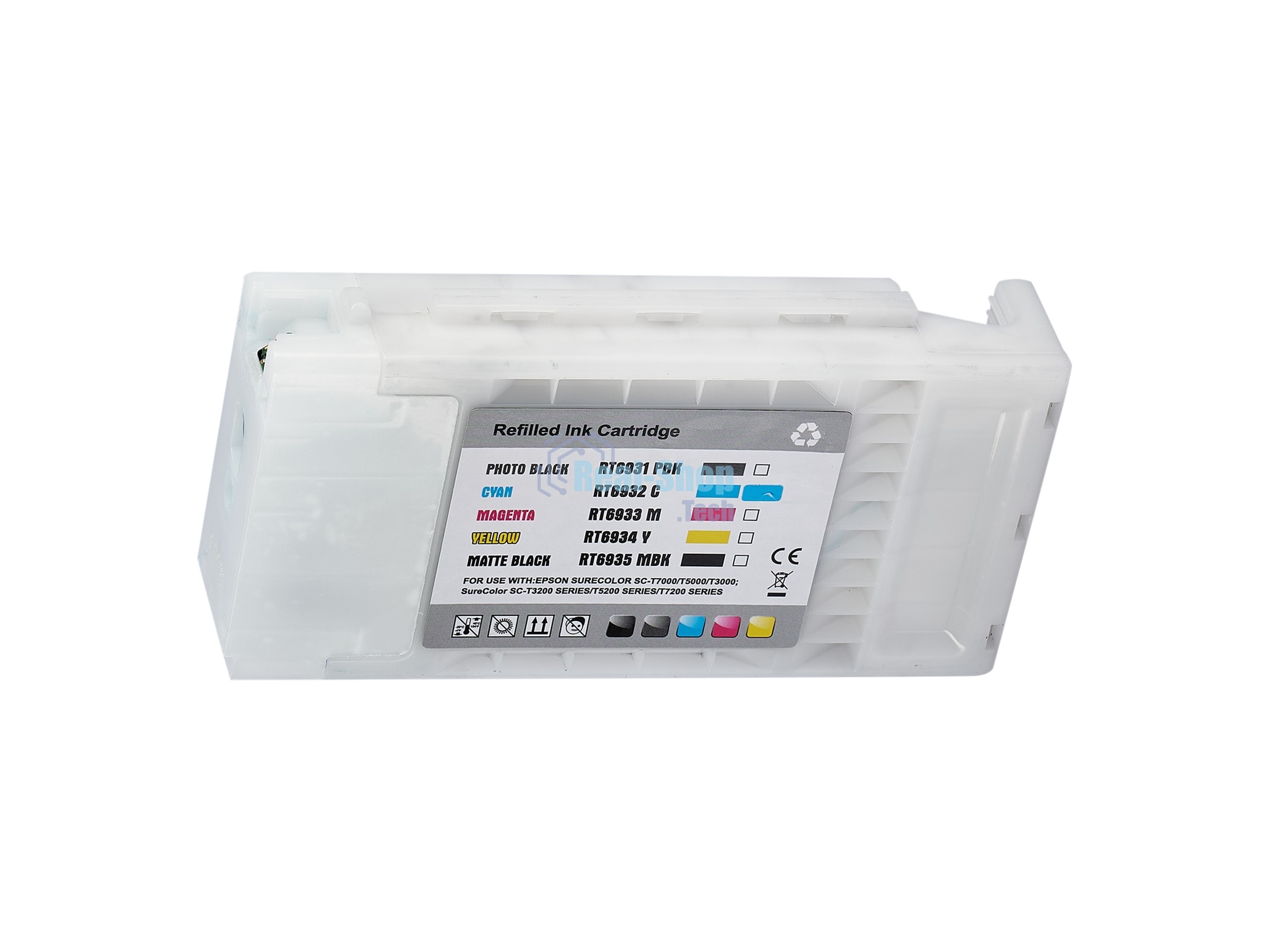 Картридж струйный Sakura C13T693200 (T6932 Cyan) для Epson, голубой, 350 мл.