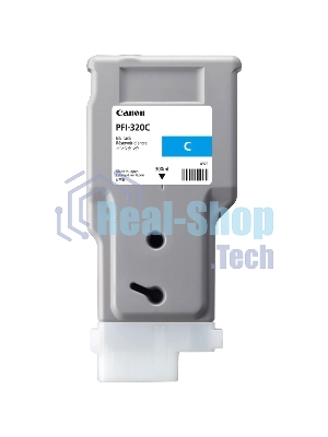 Картридж струйный Canon PFI-320 C 2891C001 голубой (300мл) для Canon Canon imagePROGRAF TM-200/205