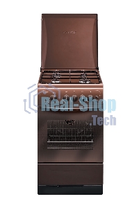 Плита газовая Gefest ПГ 3200-06 К43 коричневый, конфорок 4 шт, духовка 42 л, 50 см x 85 см x 57 см