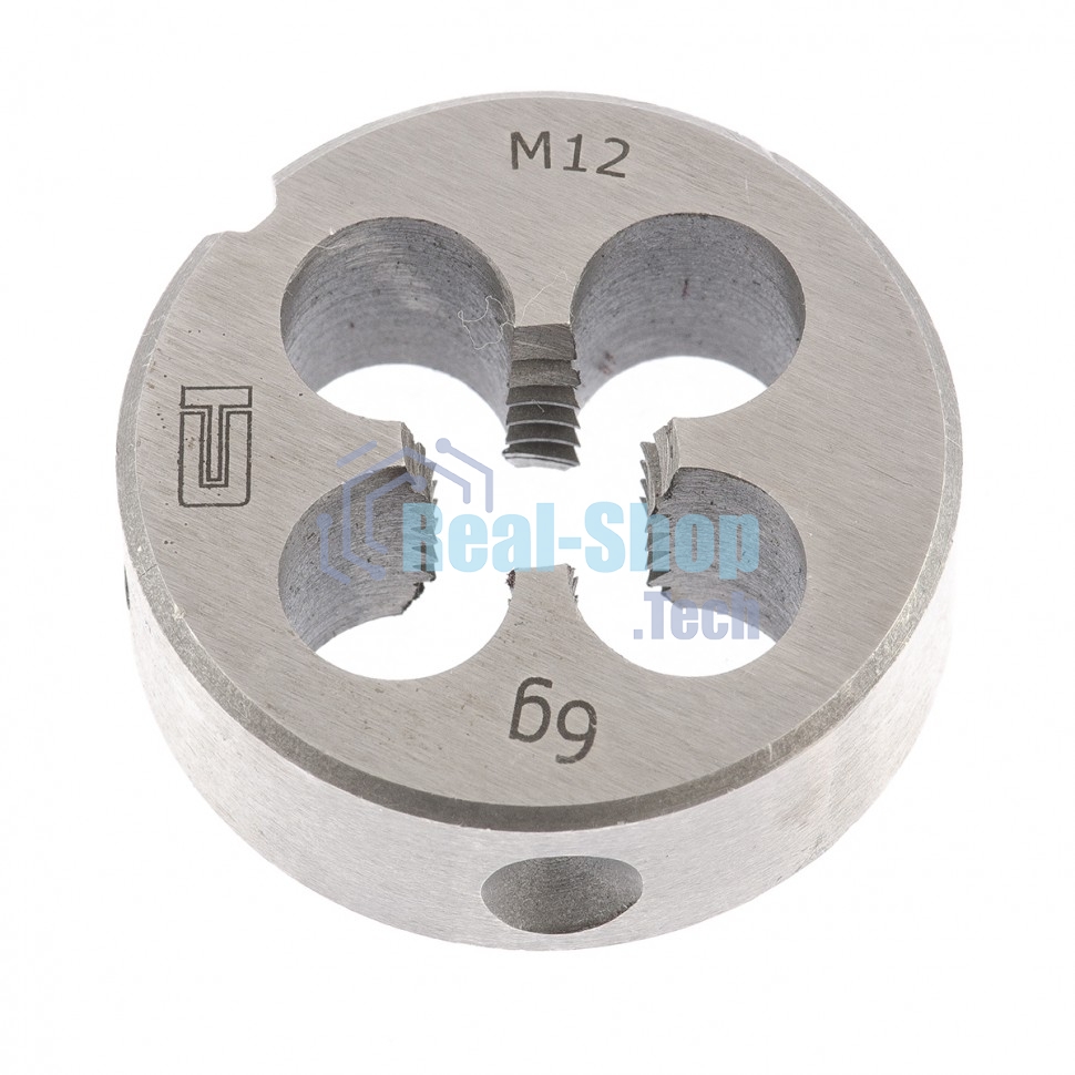 Плашка Сибртех М12x1,75 мм