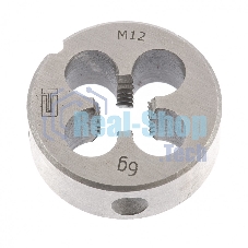 Плашка Сибртех М12x1,75 мм
