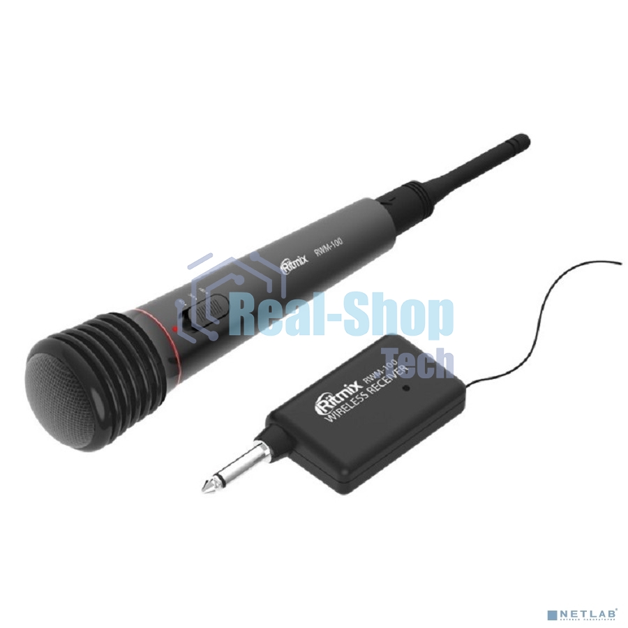 Микрофон Ritmix RWM-100 черный