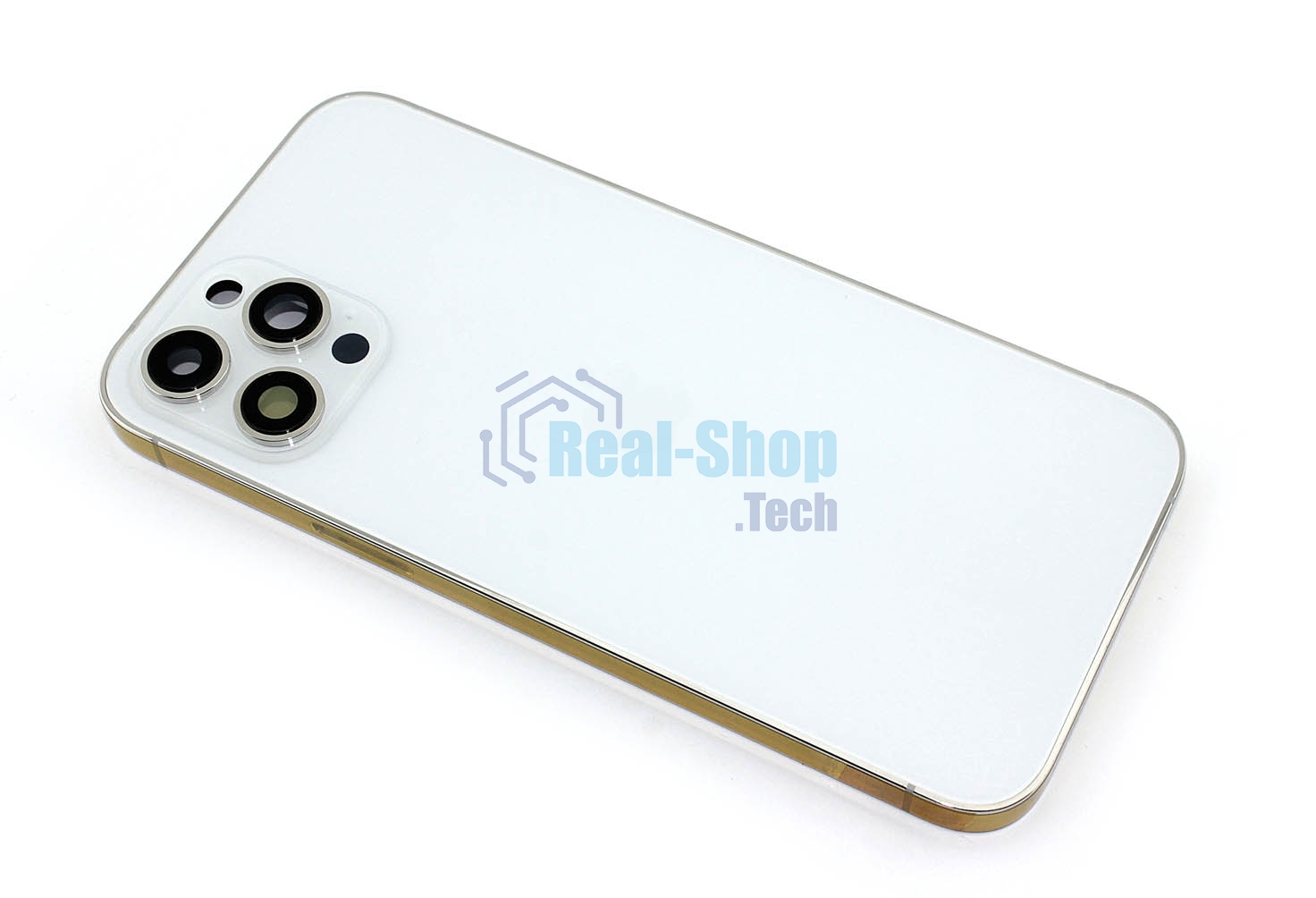 Задняя крышка (корпус) в сборе с рамкой для Apple iPhone 12 Pro Max белый