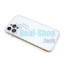 Задняя крышка (корпус) в сборе с рамкой для Apple iPhone 12 Pro Max белый