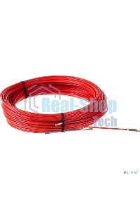 Протяжка кабельная Rexant (мини УЗК в бухте), стеклопруток, d=3,5 мм 100 м красная SDS