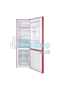 Холодильник Maunfeld MFF200NFR Inverter красный двухкамерный инвертор 271/106л морозилка снизу