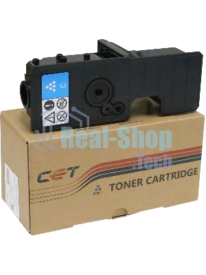 Картридж лазерный CET PK208) TK-5220C (CET141134) Cyan (18 г, 1200 стр.) для Kyocera ECOSYS P5021cdn/M5521cdn