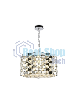 Люстра Ambrella light LH41001/12 CH/CL хром/прозрачный E14*12 max 40W D540*290