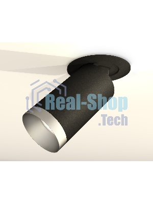 Светильник Ambrella Light XM6323203 SBK/MCH черный песок/хром матовый MR16 GU5.3 (A2242, C6323, N6133)