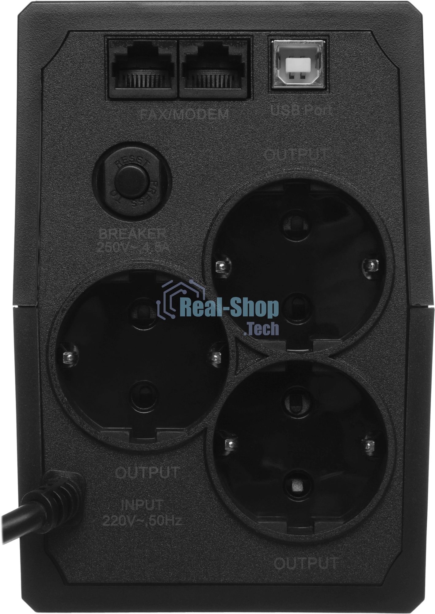 Источник бесперебойного питания Ippon Back Basic 850S New Euro / 850 ВА / 480 Вт / 3 x CEE 7 (евророзетка)
